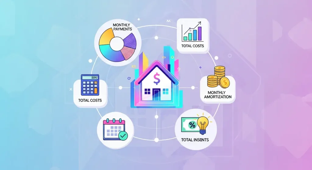 Mortgage Calculator: Calculate Monthly Payments, Amortization & Total Costs Online