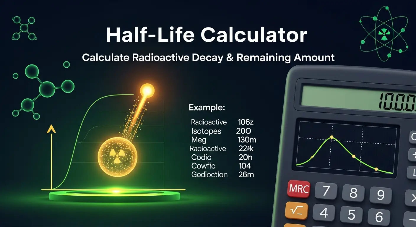 Half-Life Calculator