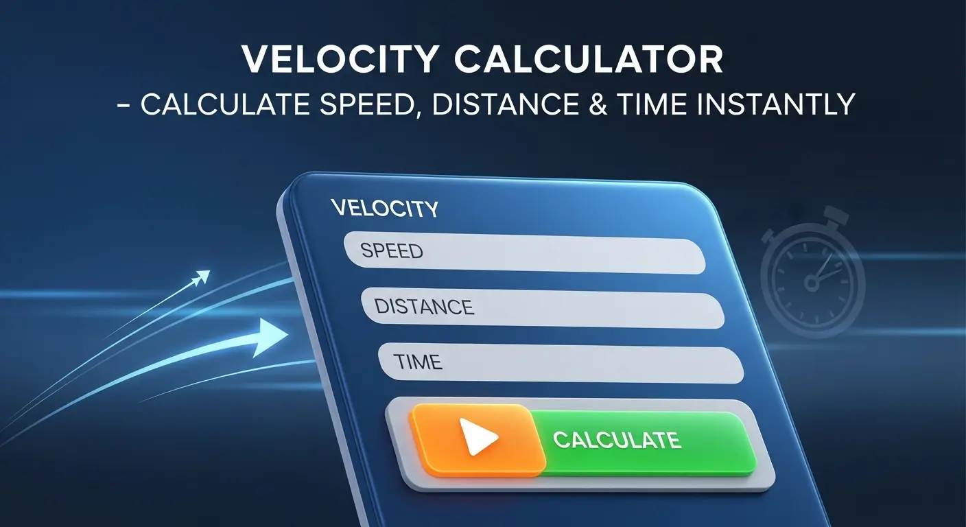 Velocity Calculator